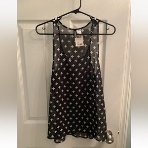 H&M Divided Sheer Tank